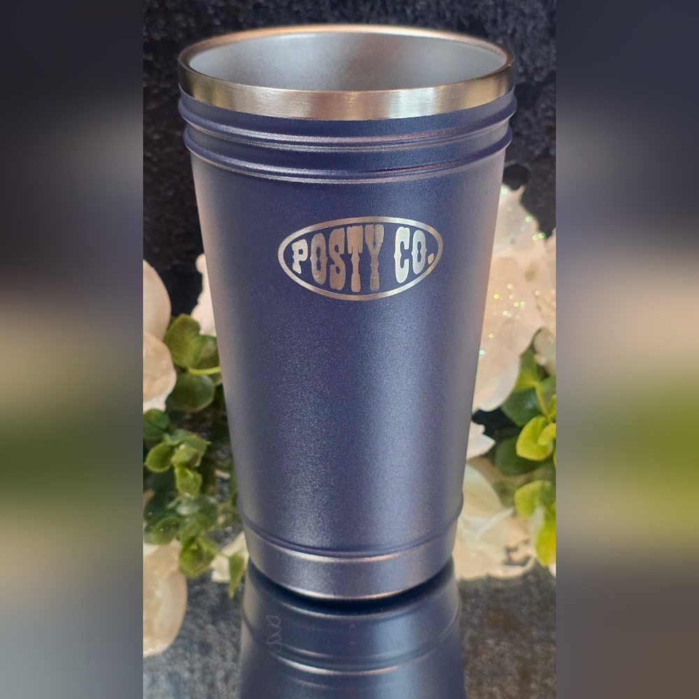 Post Malone Stanley Tumbler Cup Twilight Navy from Denver Mile High Stadium Show